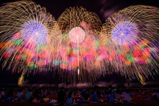 酒田の花火2025