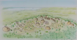 Themed Exhibition "Seeing Ehime's Archaeological Sites Through Pictures - Original Works by Kazuko Hayakawa -"