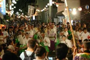 Tsurugi Town Summer Festival Awa Odori Competition