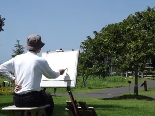 第19回しまね花の郷　写生大会