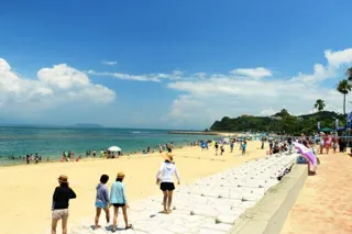 [Sea Bathing] Shirogahama Beach
