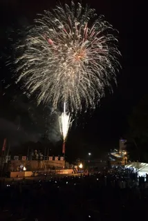 Daisetsuzan Sōunkyō Onsen 63rd Canyon Fire Festival Fireworks Competition
