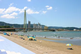 [Swimming] Hama no Miya Beach
