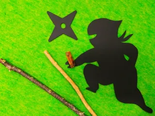 みがくであそぼう きになる木 忍者ver.