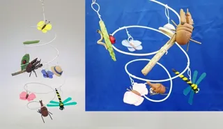 Creative Class: Make a "Swaying Mobile" with Clay