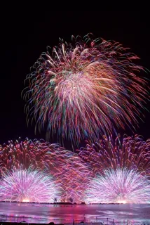 77th Suwa Lake Festival Lake Fireworks Festival