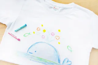 夏限定 「おえかきキッズTシャツ」作り