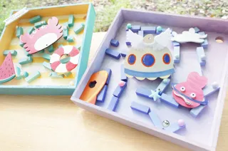 Summer Vacation Limited Wood Craft Labyrinth Ball Rolling