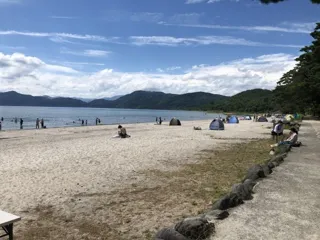 田沢湖遊泳場オープン