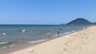 [Sea Bathing] Tottori Sand Dunes Sea Bathing Area