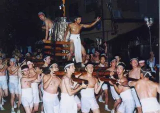Hida Kosaka Chikara Mochi Kotaro Fire Festival