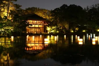 夜に憩う　徳川園夕涼み