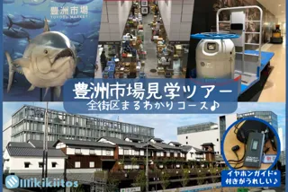 豊洲市場見学ツアー 全街区まるわかりコース（8月）