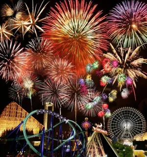 Nagashima Onsen "Great Fireworks Festival"