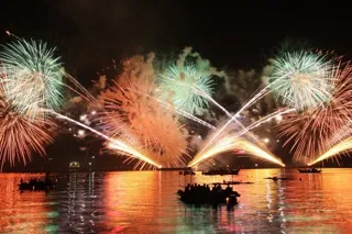 Miyazu Lantern Floating Fireworks Festival
