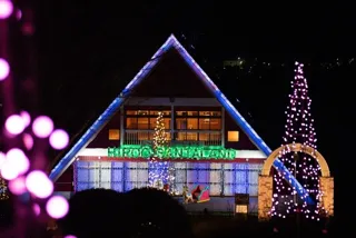 広尾サンタランドツリー点灯式