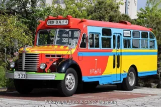 Fukuyama Automobile Clock Museum Summer Bonnet Bus Trial Ride Event