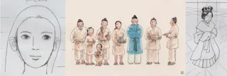 早川和子先生に学ぶ！「復原画ワークショップ」（テーマ「人などデッサン技術を学ぶ」）