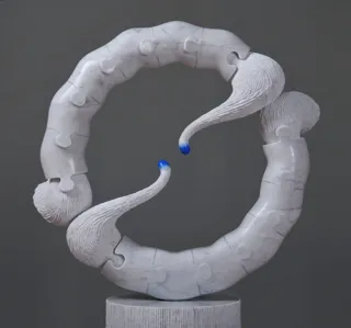 平井孝典彫刻展- 繋がれていたモノ -