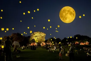 お月見ランタン祭り＆星空ツアー