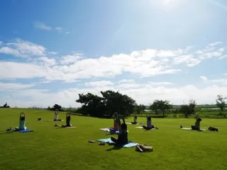 みどりの杜を五感で楽しむ朝ヨガ