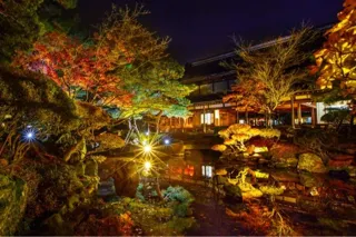 【紅葉・見ごろ】北方文化博物館（豪農の館）