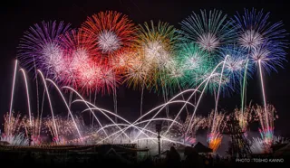 Suntory The Premium Malt's Mobility Resort Motegi Fireworks Festival Sound and Light Symphony