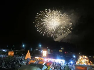 多久山笠花火大会