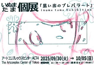 Inumato's solo exhibition 'Prepared Slides of Memories'