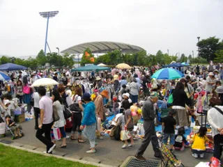 柏の葉公園　フリーマーケット（10月）
