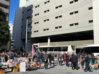 浅草　花川戸公園　フリーマーケット（10月）