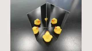 めばえのかがく「かがみのじっけん」