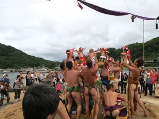 美浜町日向の八朔祭り