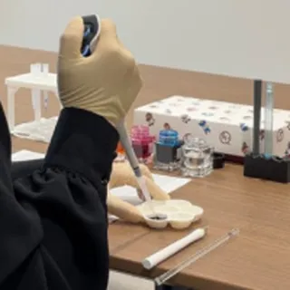 インクブレンダー 鉄指聖子氏のインク工房
