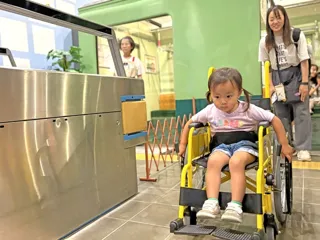 バリアタウンで車いす体験！（10月）