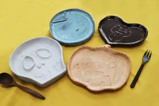 ハロウィンのごちそう皿