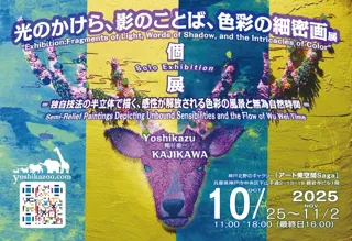 光のかけら、影のことば、色彩の細密画展