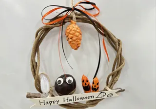 工作教室　ハロウィンリース