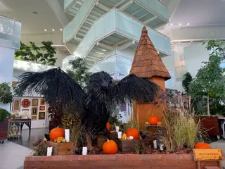 ハロウィン花のオブジェ展