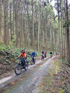 森林プロフェッショナルとE-MTBで行く掛川フォレストツアー2025秋