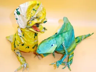 創作教室　恐竜づくり