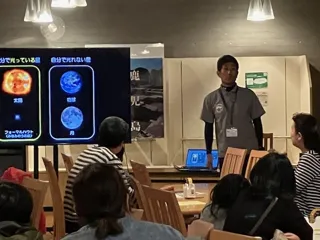 縄文の森不思議探検　縄文の森から月と星を観察しよう