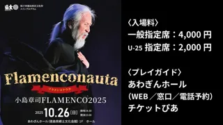第27回徳島県民文化祭メインプログラム「Flamenconauta-フラメンコナウタ- 」