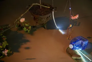 福田惠＋エコー・ホーによる参加型パフォーマンス：クリンゴン式茶会