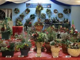第6回クリスマスリース&寄植えの芸術展