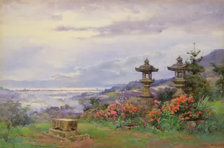 素敵水彩画　明治の彩り展　水彩画全盛時代とその前夜