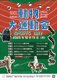 沖縄こどもの国動物大運動会～動物の能力に挑戦！