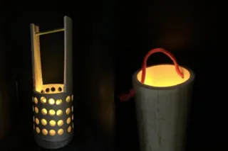 竹ランタンづくり