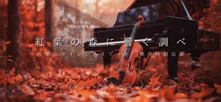 紅葉の森に響く調べ〜六甲山サイレンスリゾート秋の特別公演〜