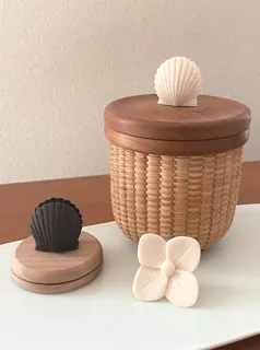 アメリカの美しい伝統工芸品　ナンタケットバスケット（1月）